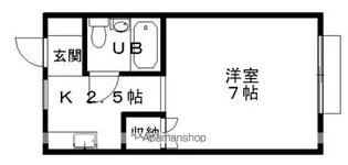 シャトレ白樺【2階】の間取り